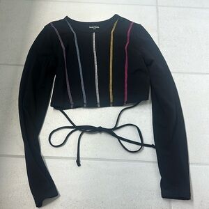 Long Sleeve Crop Top